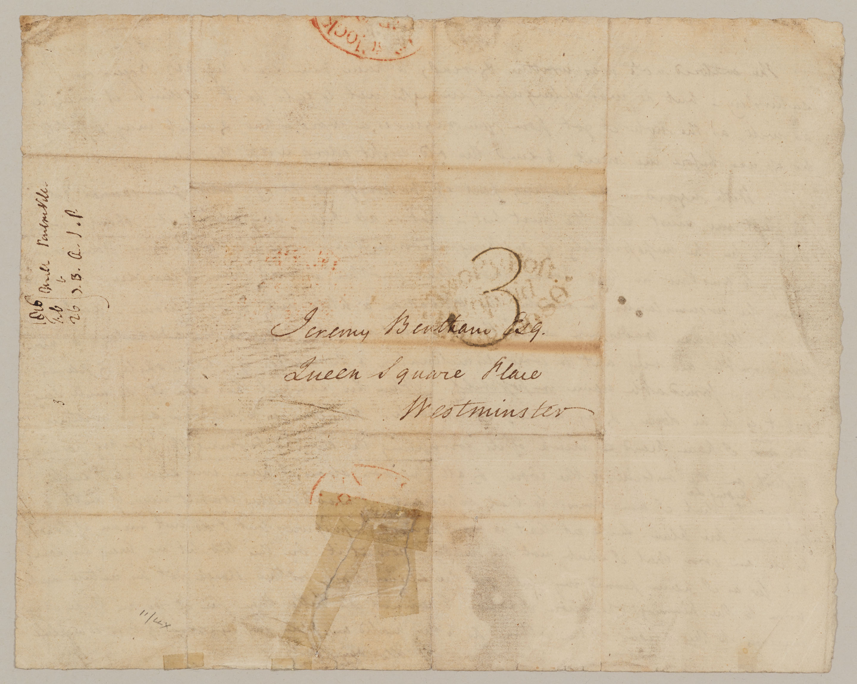 書簡01 ジェームズ・ミル / James Mill 著名学者書簡コレクション 日本大学法学部